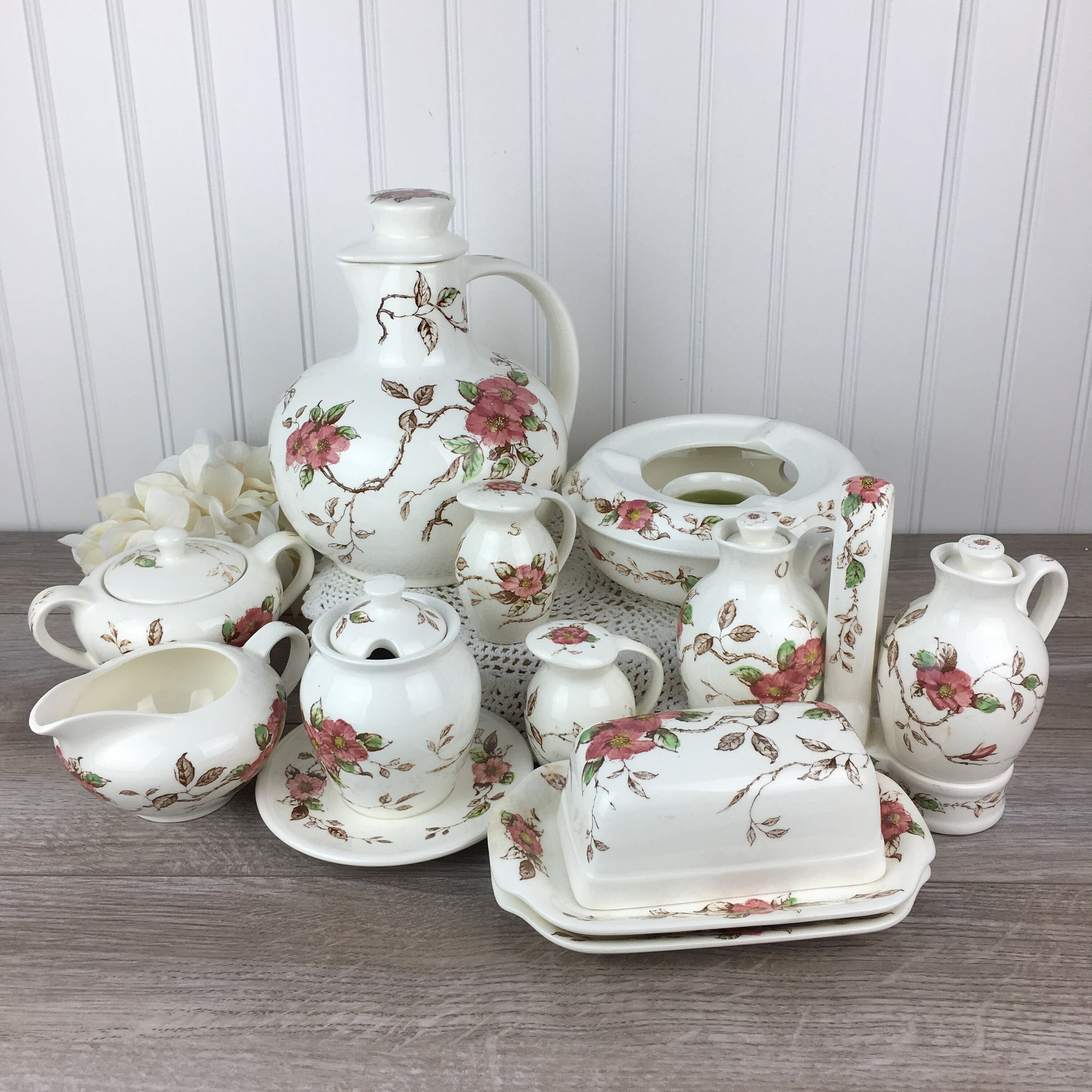 Vintage Nasco Springtime Tableware Set 12 Pieces Japan Tea Etsy