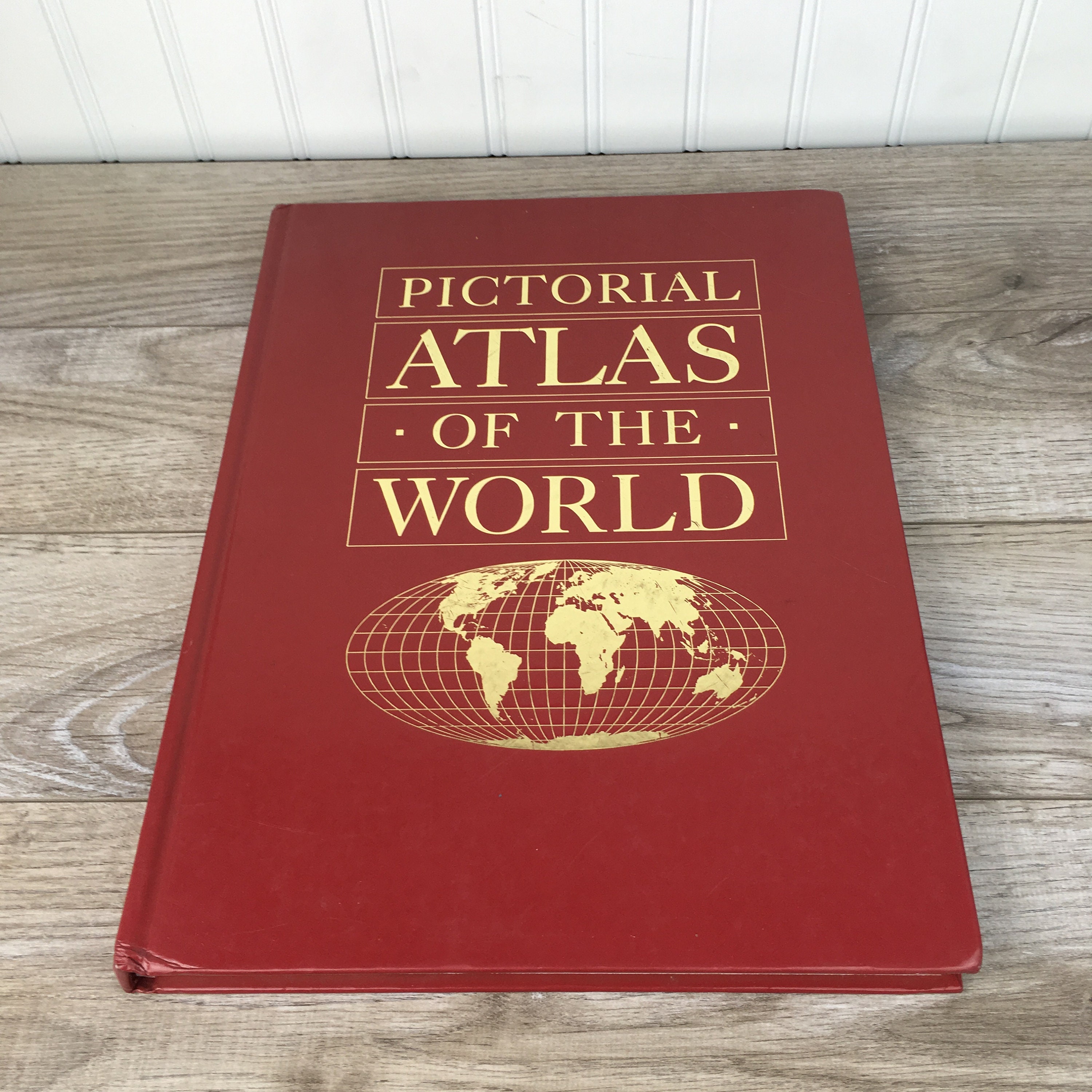 World Map Book Cover - Etsy