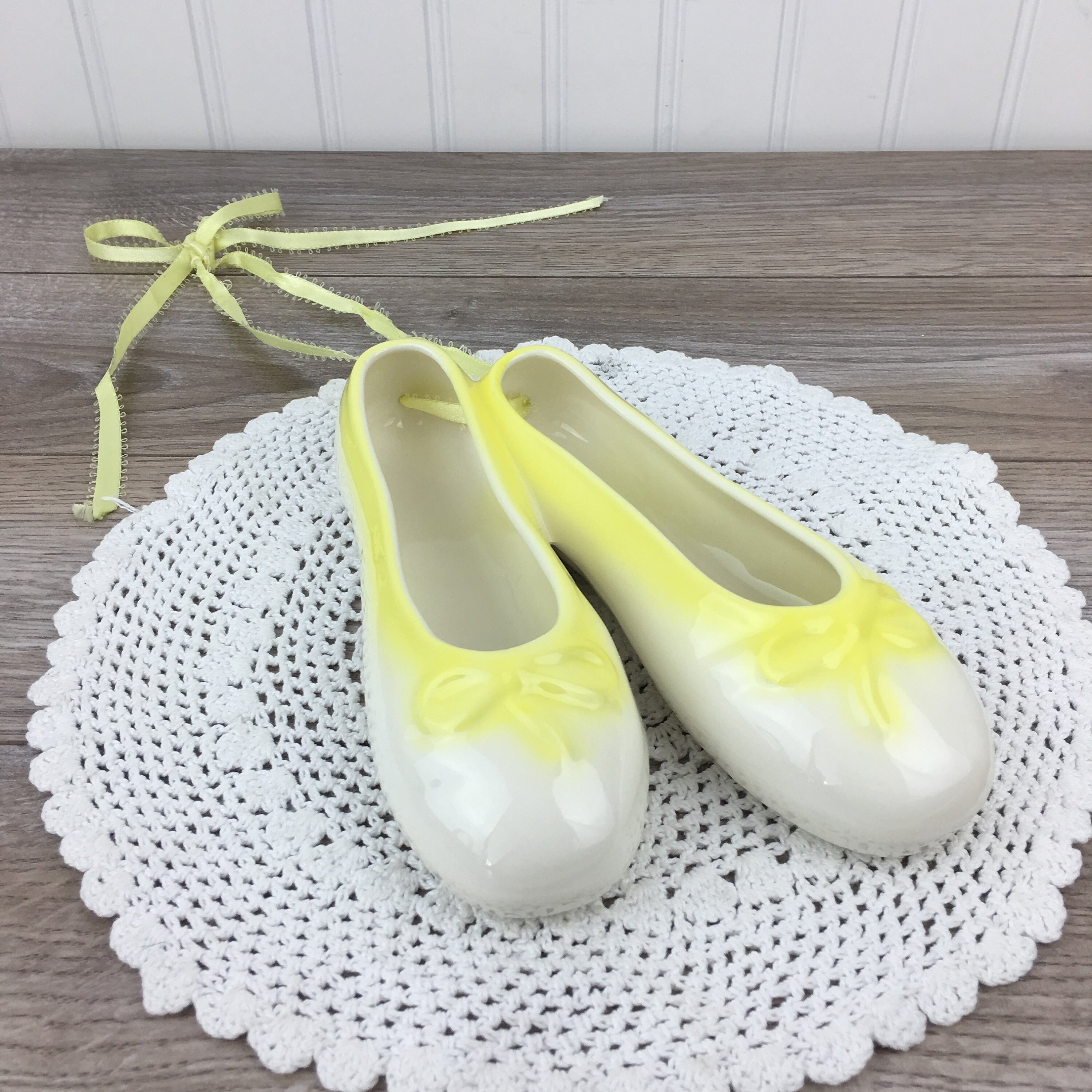 yellow ballerina shoes