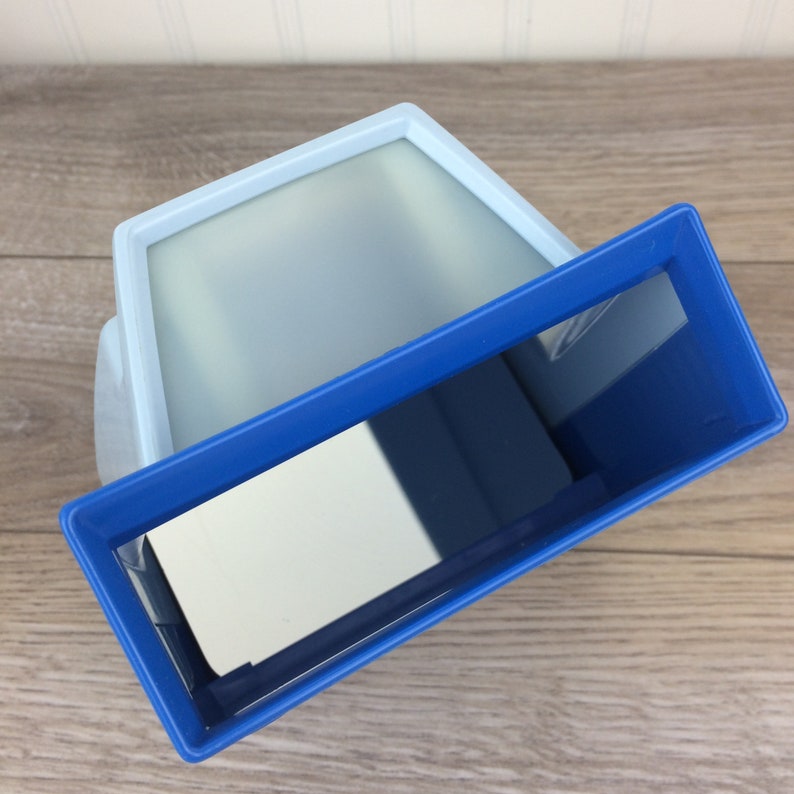 2/'/' x 2/'/' Slides Blue Souvenir Made in Australia by Hanimex Focal 3 Dimensional Color Slide Viewer Vintage Slide Viewer wBox Retro