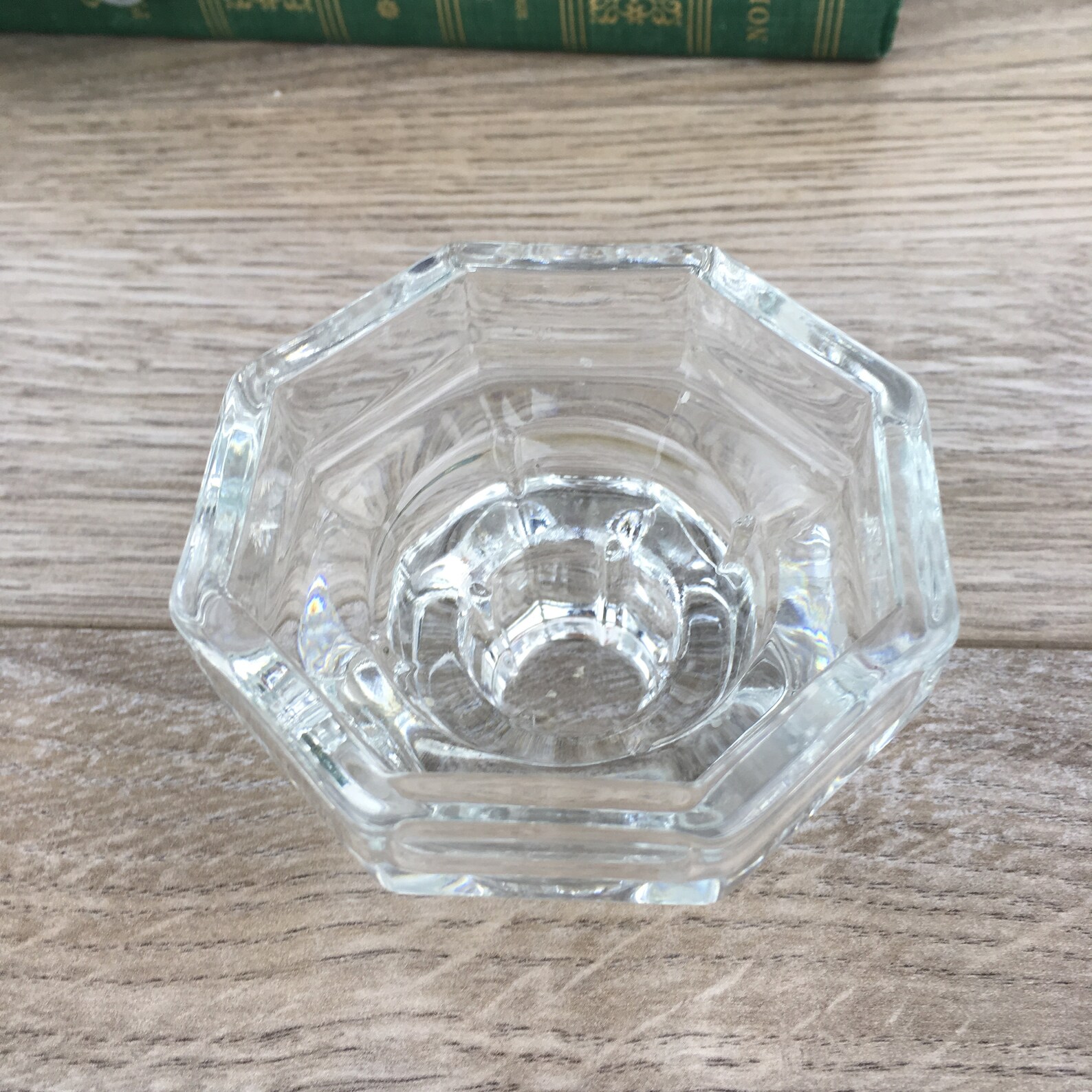 Vintage Clear Glass Candle Holders Luminarc France Set of Etsy