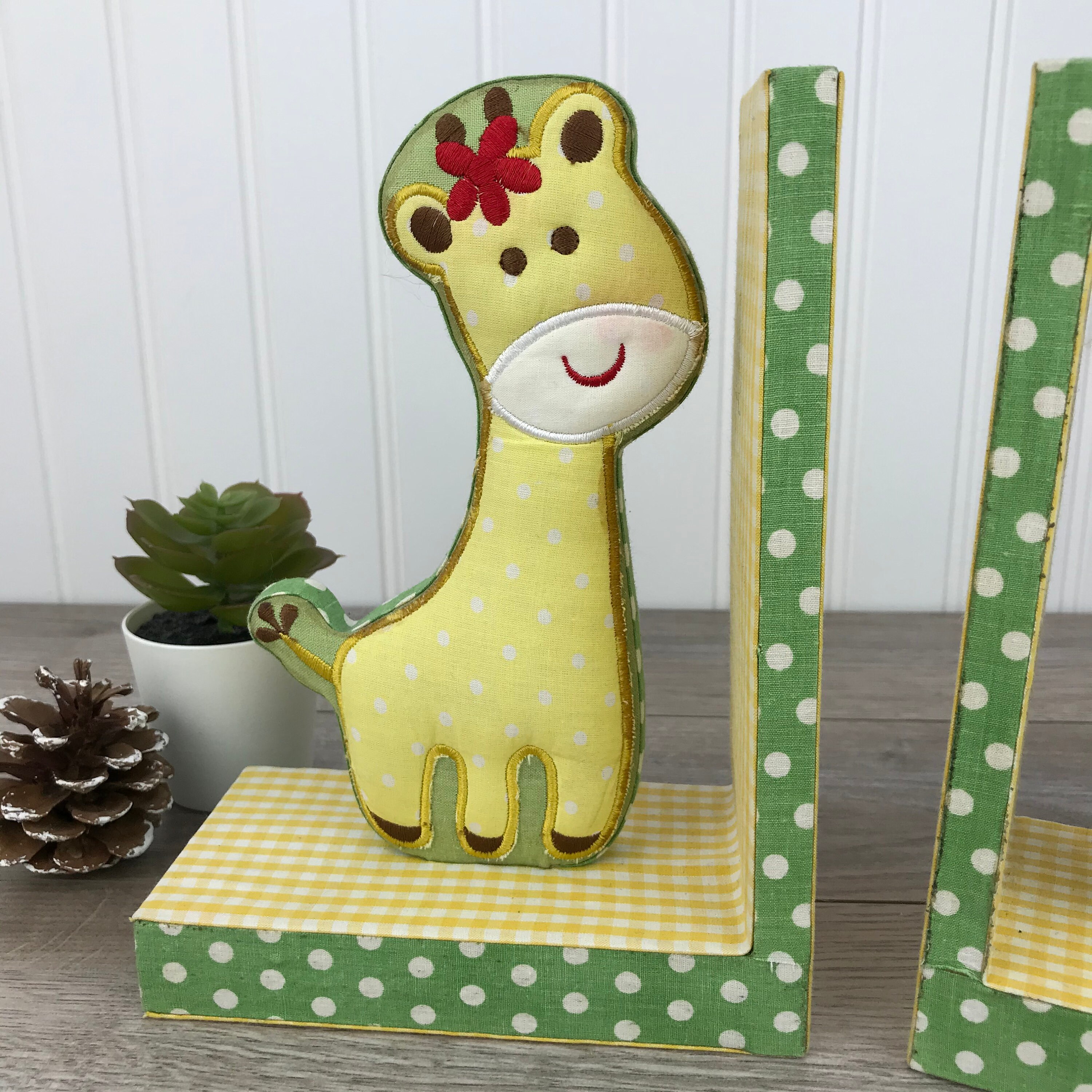 Pair of Vintage Animal Bookends for Baby Nursery Set of 2 Etsy