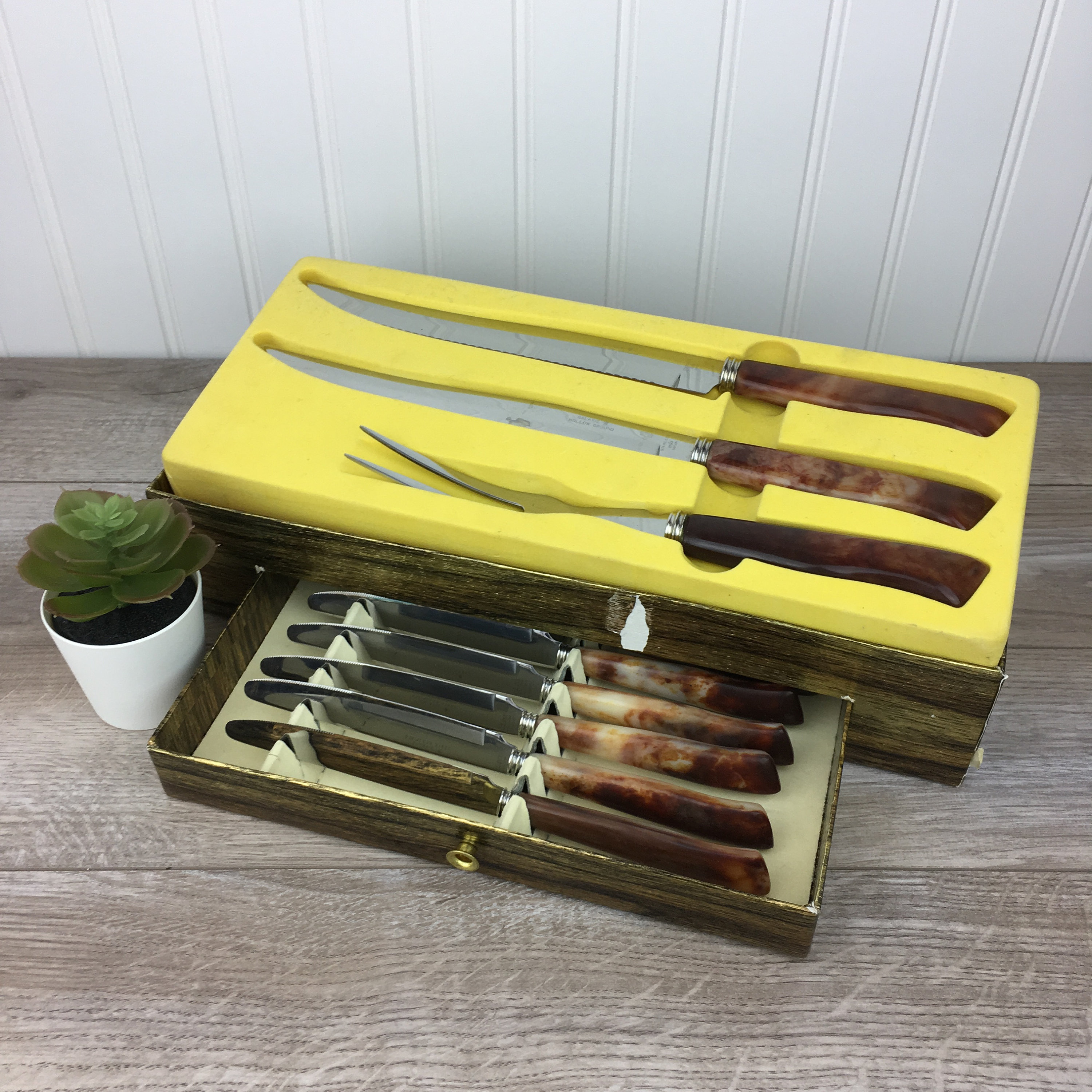 Steakhouse Steak Knife Set (4-piece with Maple Box)