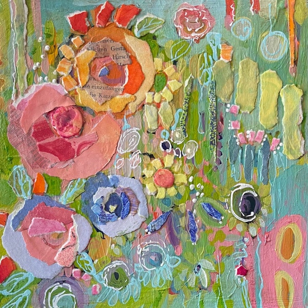 Acrylic Mixed Media Etsy