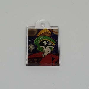 Marvin the Martian Fan Art acrylic Charm
