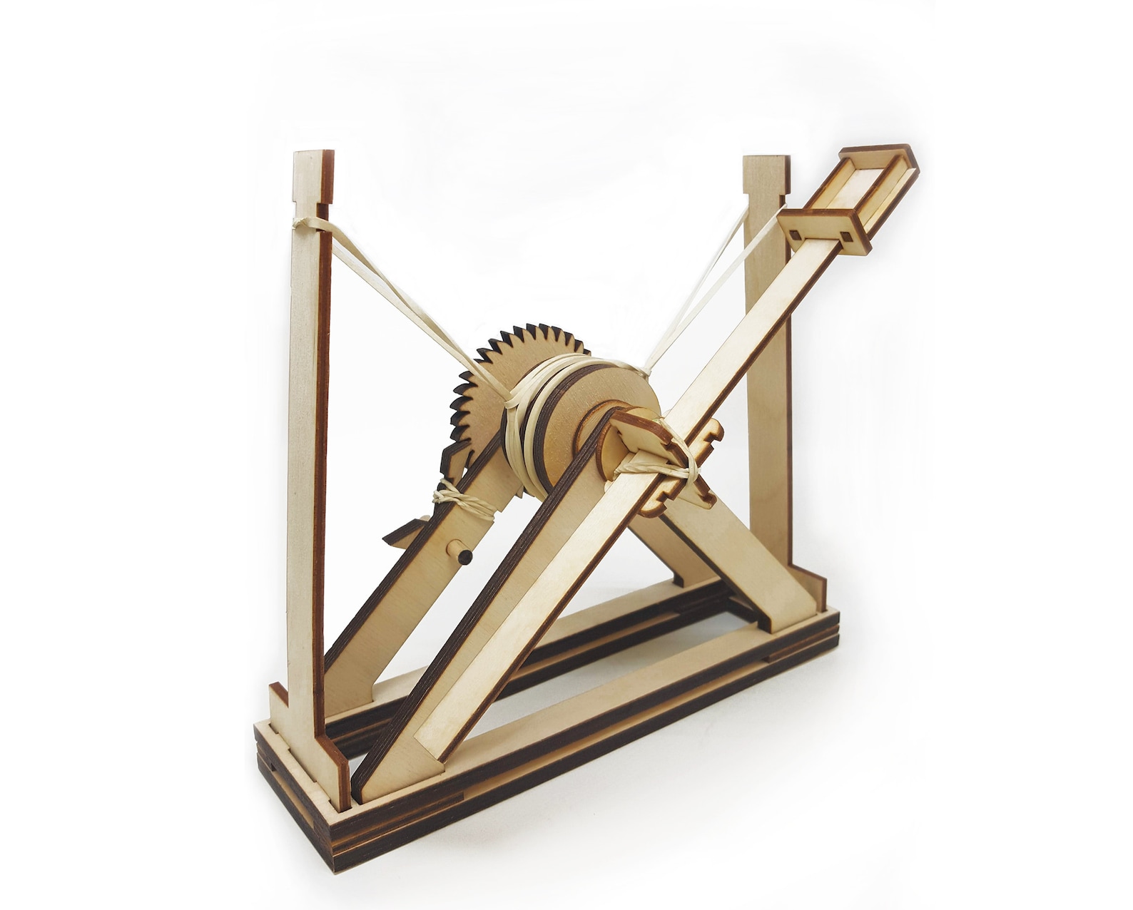 DIY Supercharged DaVinci Catapult Ratcheting Gear Catapult Etsy