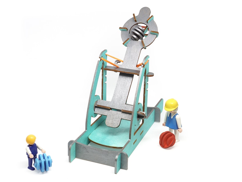 DIY Wooden Catapult Kit Adjustable Arm Kids Catapult Kit Etsy UK