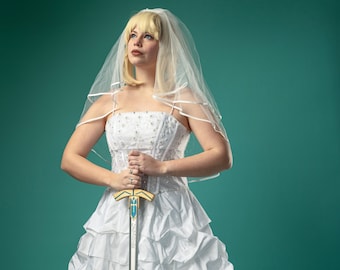 Wedding Saber Cosplay Costume from Fate Stay Night