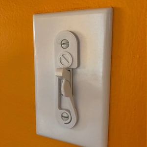 Light switch lock, childproof, wall switch lock, lockout, safety