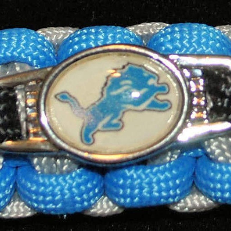 Detroit Lions Paracord Keychain