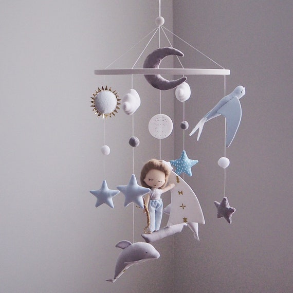 Boat Mobile Sea Mobile Dolphins Mobile Bird Mobile Etsy