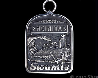 Swamis Encinitas Surf Pendants 1.7 and 2 inches.