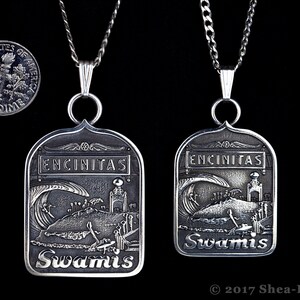 Swamis Encinitas Surf Pendants 1.7 and 2 inches. image 2