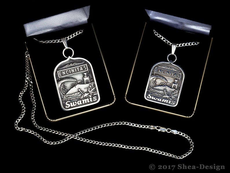 Swamis Encinitas Surf Pendants 1.7 and 2 inches. image 3
