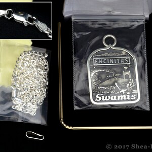 Swamis Encinitas Surf Pendants 1.7 and 2 inches. image 4