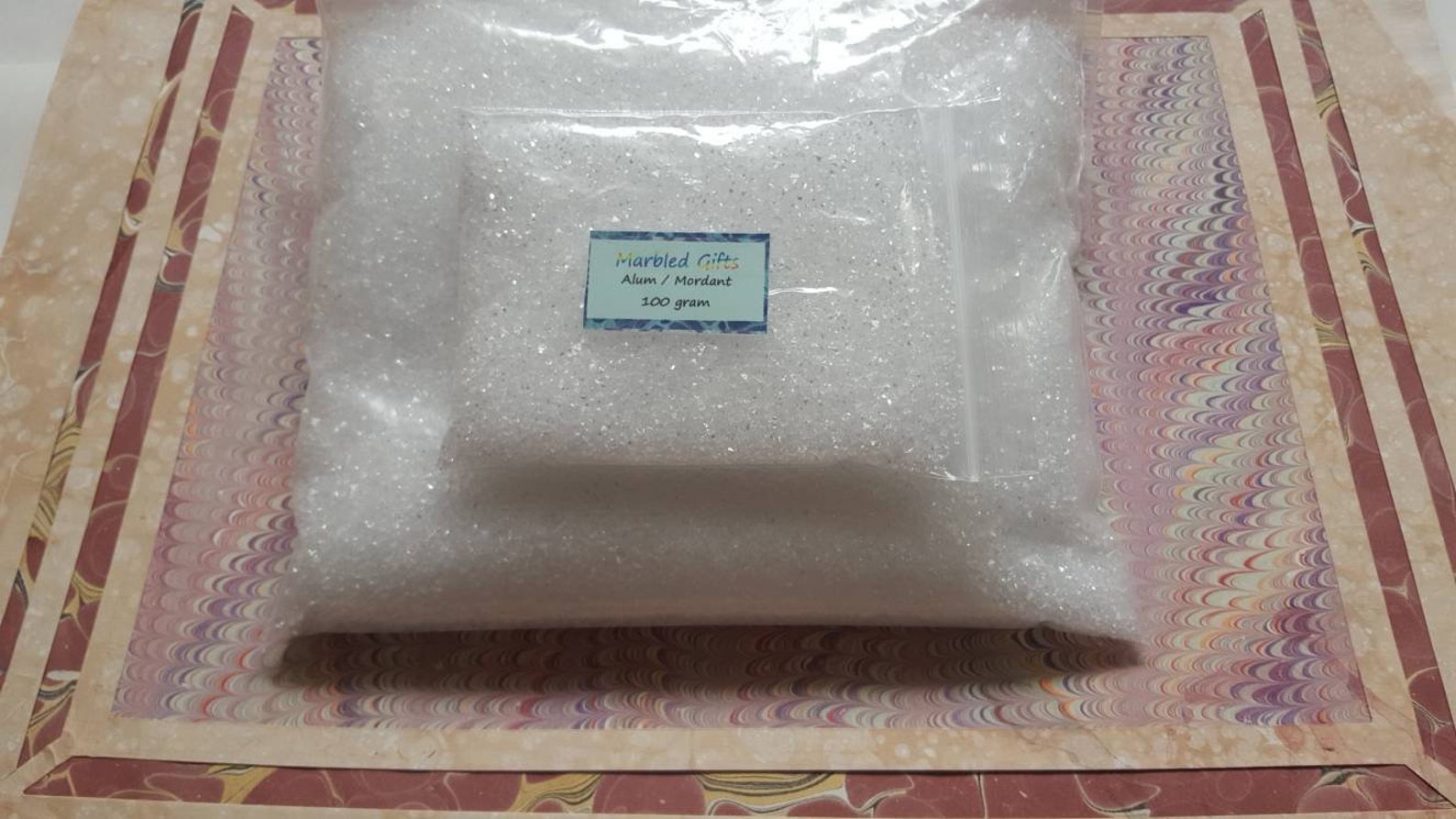 Alum for Marbling for Paper and Fabric Mordant Potassium Etsy