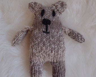 hand knit bear