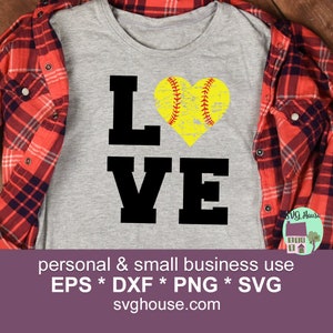 Amour softball Svg, amour softball, Svg softball, amour softball Svg, Svg maman softball, Svg grunge, fichier coupe softball, softball amour vecteur