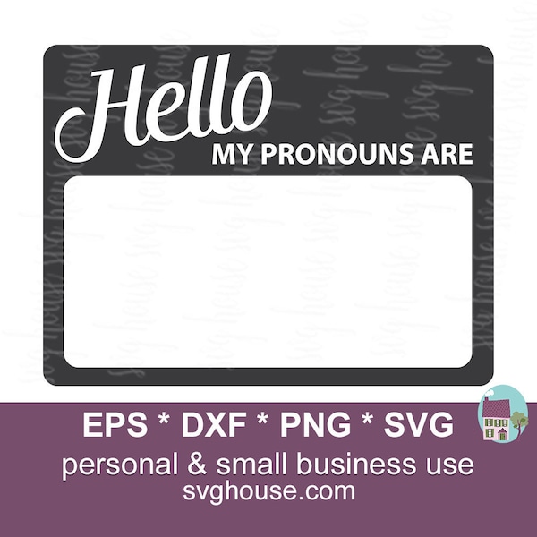 Gender Pronouns SVG, Pronouns Svg, My Pronouns Are Svg, Pronouns Sticker Svg, They Them Pronouns, Ask Me About My Pronouns, Gender Neutral