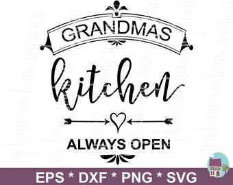 Download Grandmas kitchen svg | Etsy