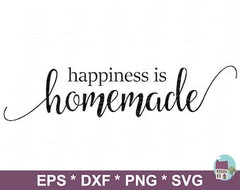 Free Free 126 Happiness Is Homemade Svg SVG PNG EPS DXF File