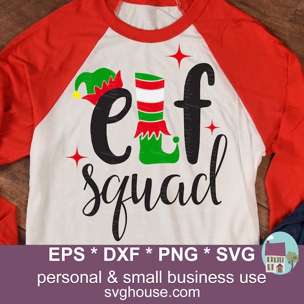 Elf Squad Svg - Etsy