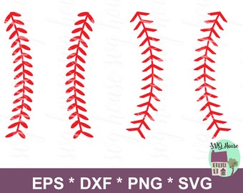 Baseball Laces Svg Etsy