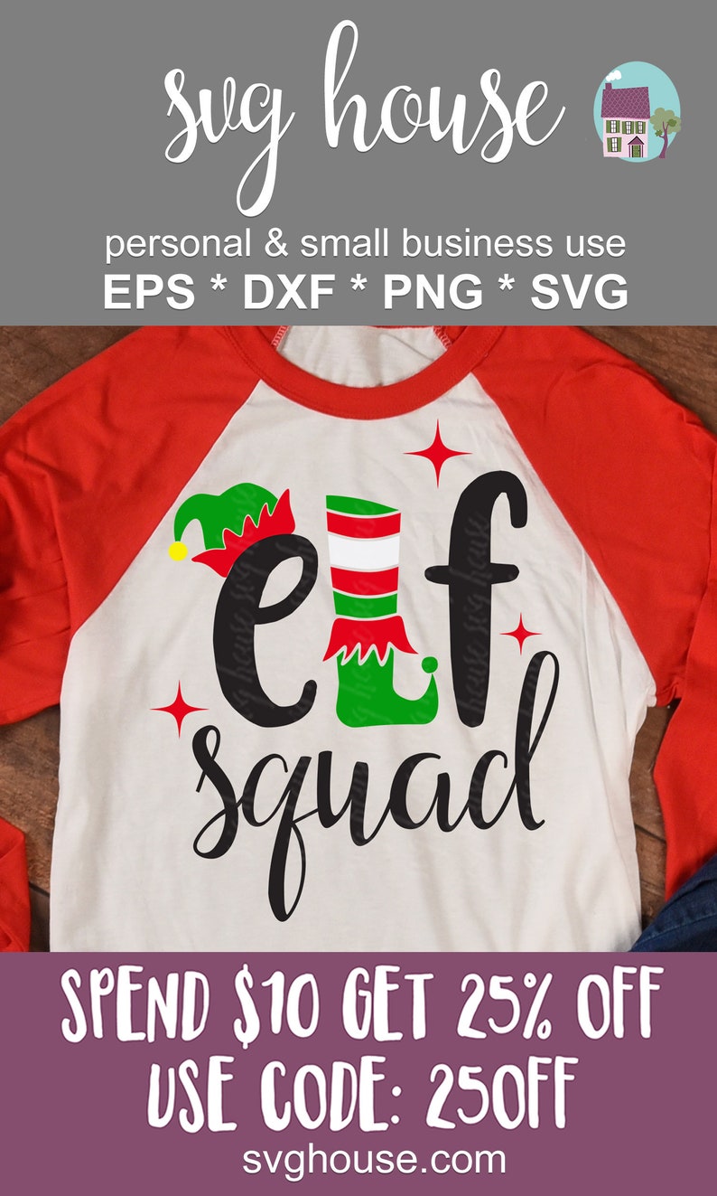 Download Elf Squad Svg Christmas Vector Cut Files For Silhouette ...