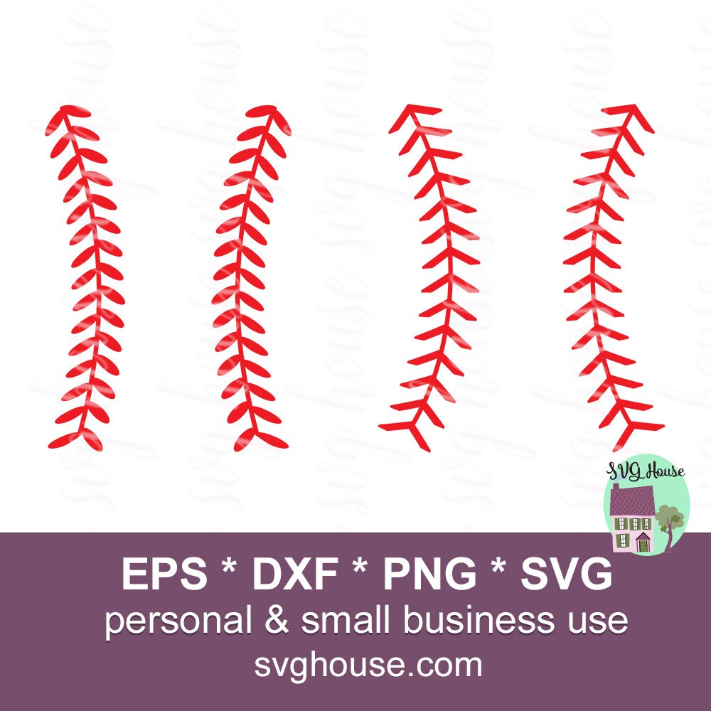 Download Baseball Stitches Svg Baseball Laces Svg Baseball Lace Svg Etsy