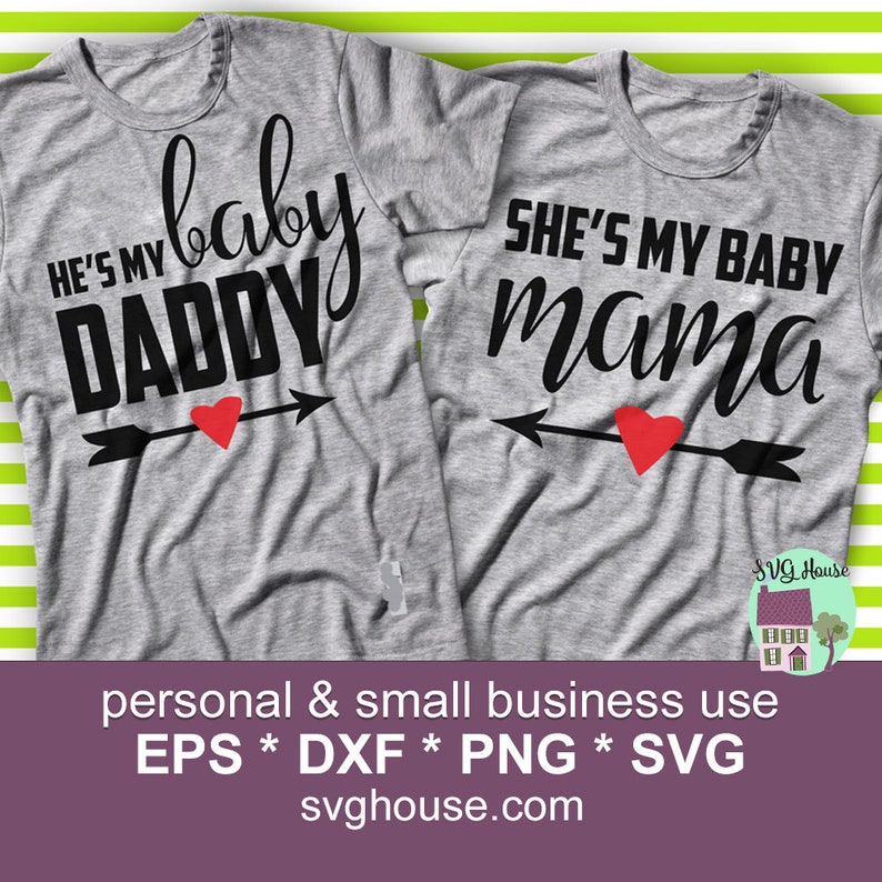 Download Baby Mama Svg Mama Svg Baby Daddy SVG Mom Svg Baby Svg | Etsy