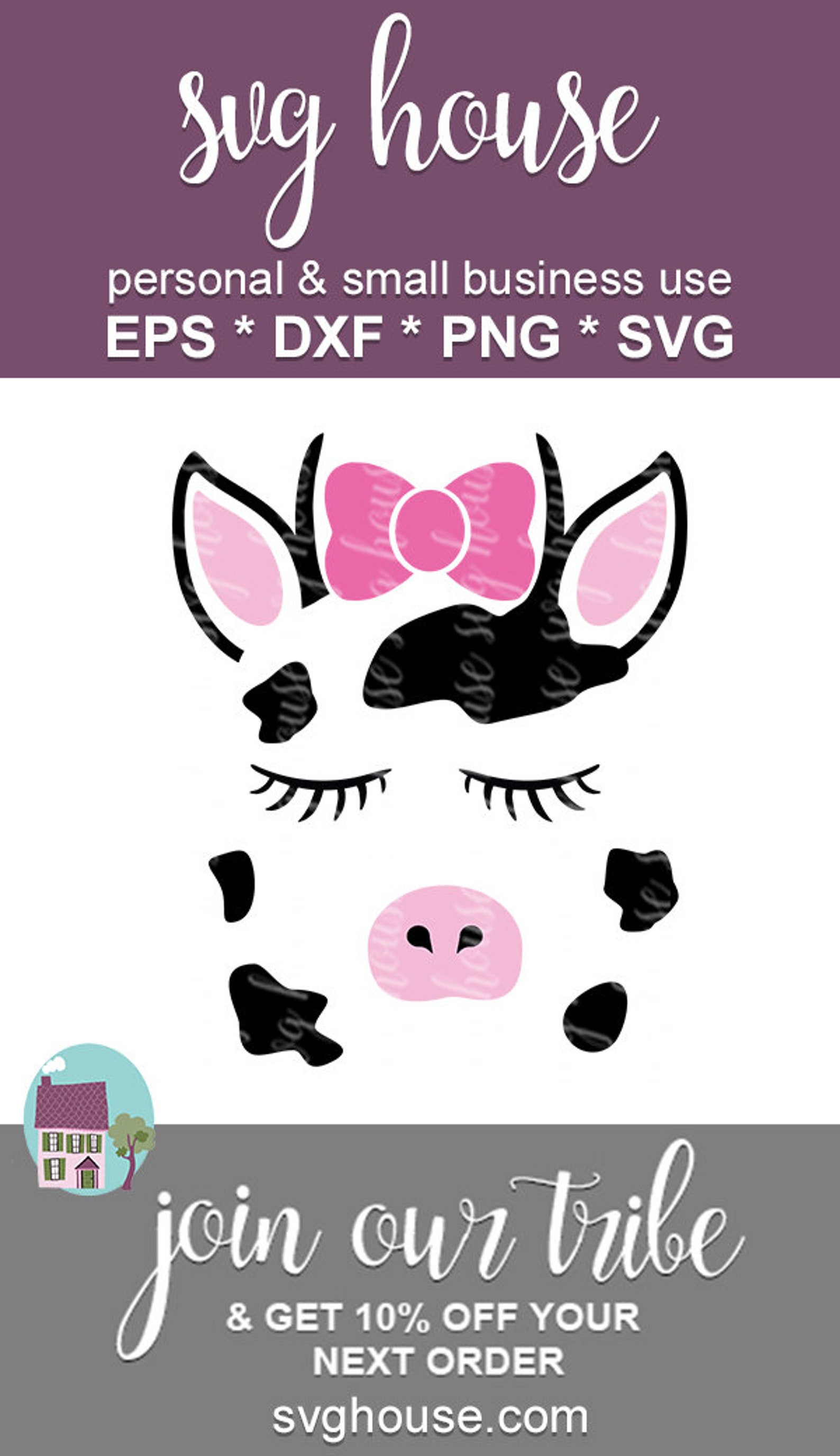 Cow Face Svg Cow Head Svg Cow Face Dxf Cow Face Clipart - Etsy UK