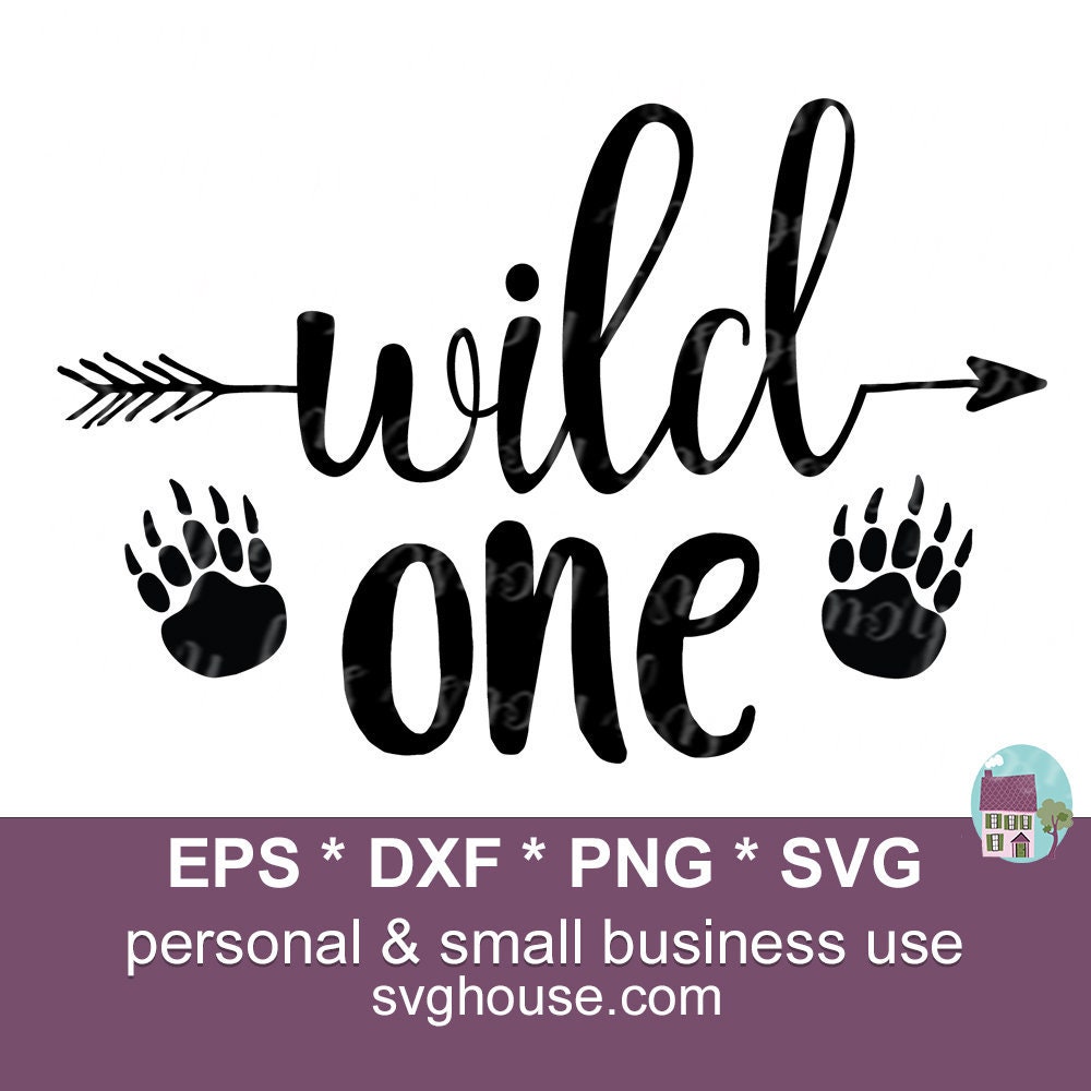 Download Wild One SVG One Year Old SVG 1st Birthday Svg Wild One | Etsy