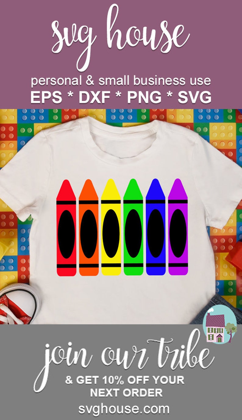 Download Crayons SVG Cut Files For Cricut And Silhouette | Etsy