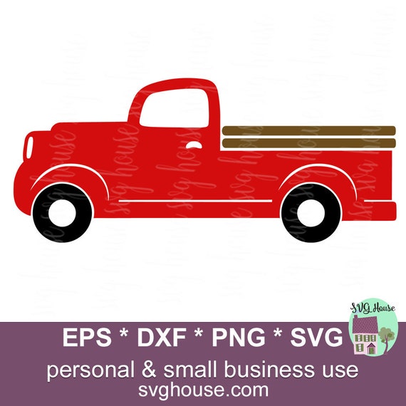 Free Free 287 Little Red Truck Svg SVG PNG EPS DXF File