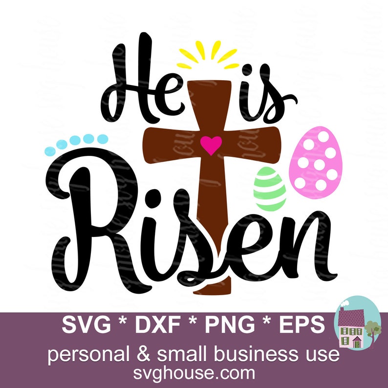 Download He Is Risen SVG Files For Cricut And Silhouette Includes ...