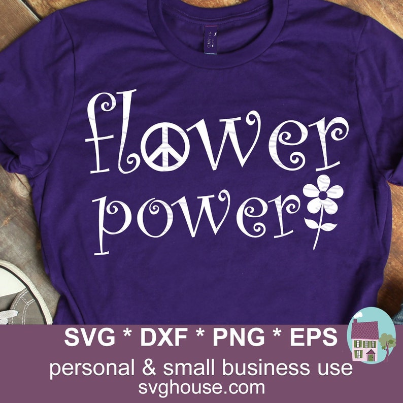 Download Flower Power SVG Hippie SVG Cut Files For Cricut And | Etsy