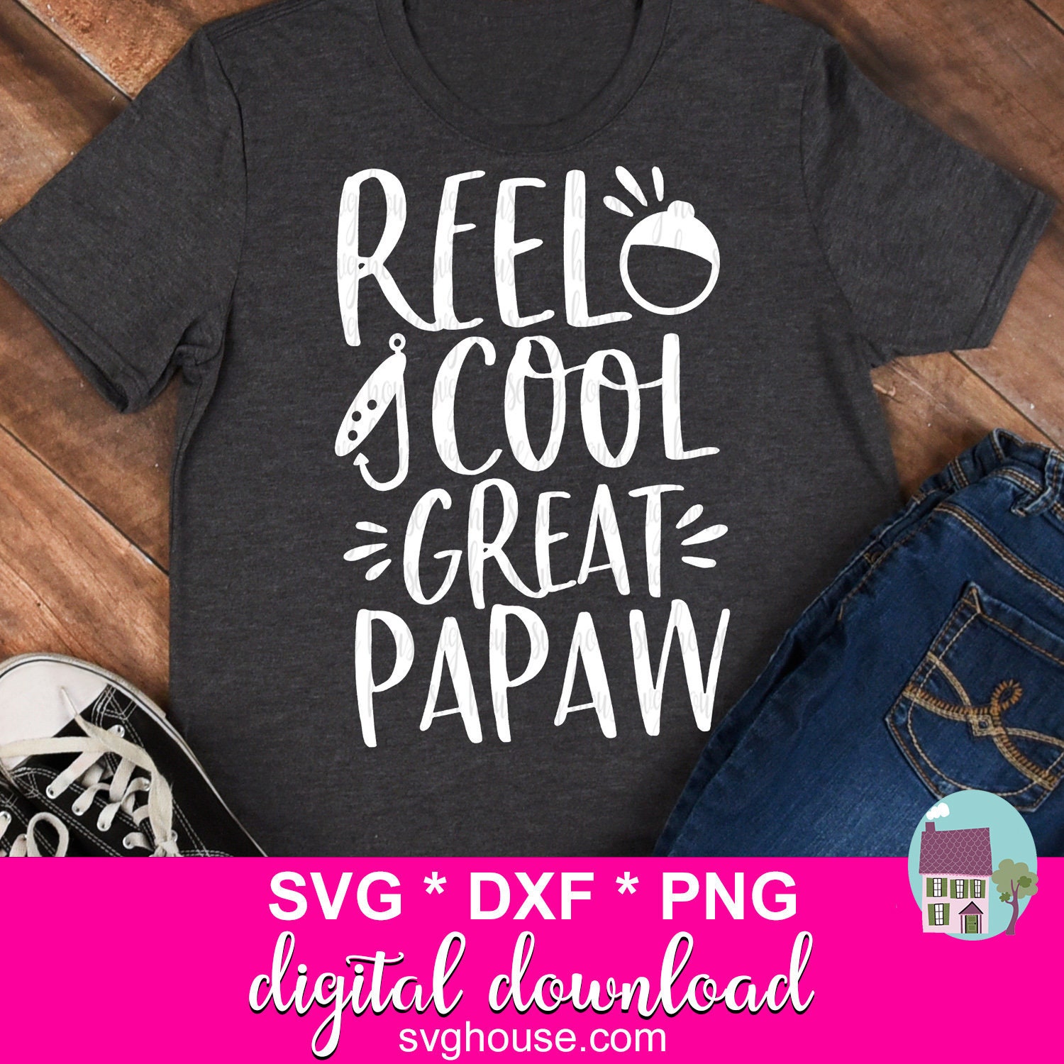 Free Free 66 Reel Cool Papaw Svg SVG PNG EPS DXF File