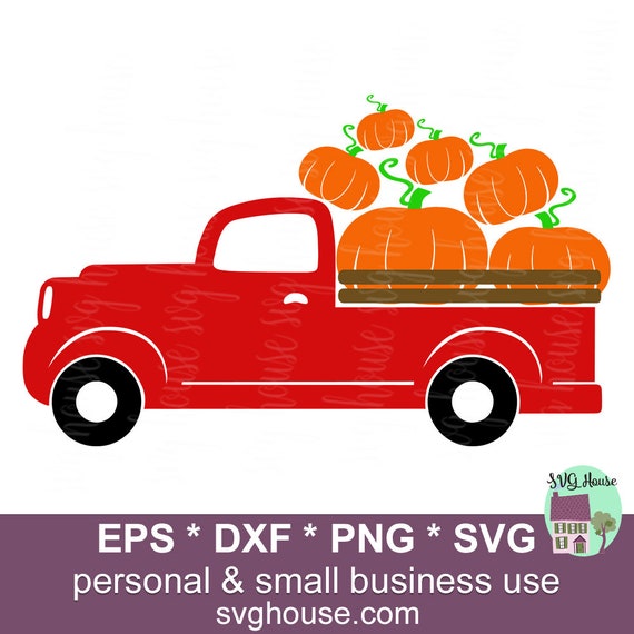 Download Pumpkin Truck Svg Pumpkin Truck Pumpkin Svg Fall Svg Fall Etsy
