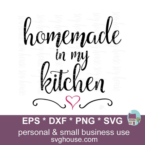 Download Farmhouse Kitchen Svg Homemade In My Kitchen Svg Farmhouse Etsy PSD Mockup Templates