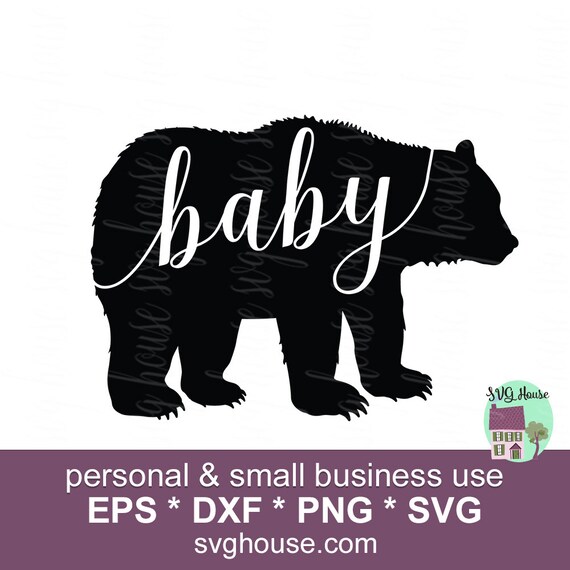 Baby Bear Svg Bear Svg Baby Bear Baby Svg Baby Bear Etsy