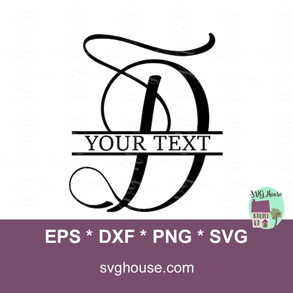 Download Split Monogram Svg Split Monogram Svg File Split Letter Svg Etsy