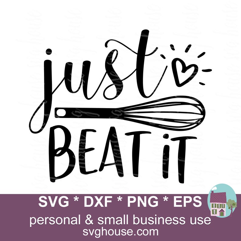 Just Beat It SVG Potholder Svg Files for Cricut and Silhouette | Etsy