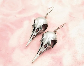 animal skull earrings