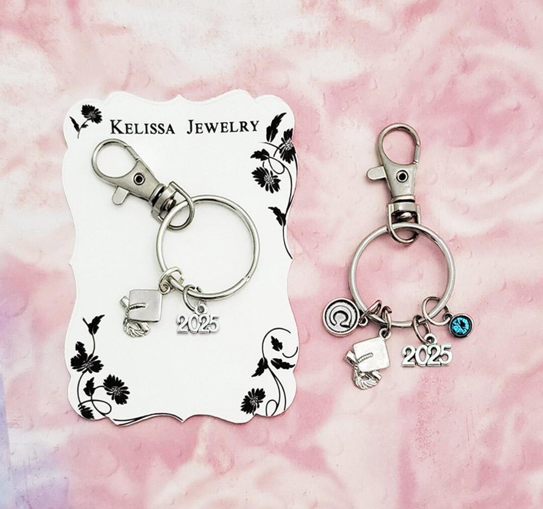 Diploma and 2025 Keychain Keyring, Graduate Gift, Graduation 2025 - Etsy