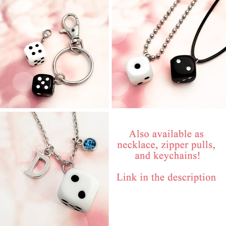 Black or White Dice Earrings Lucky Dice Novelty Dice Etsy