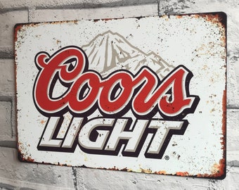 Retro Beer Lager Bottles Bud Corona Metal Sign Plaque Pub Home Bar man cave Retro Beer Lager Bottles Bud Corona Metal Sign Plaque Pub Home Bar man cave