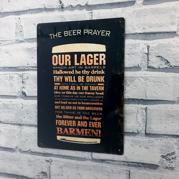 Home Bar Plaque Pub Shed Gift Fathers Day Workshop Garage Personalised Bar Sign 