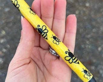 BUMBLE BEE Pen | Refillable Gel Pen | Glitter Pen