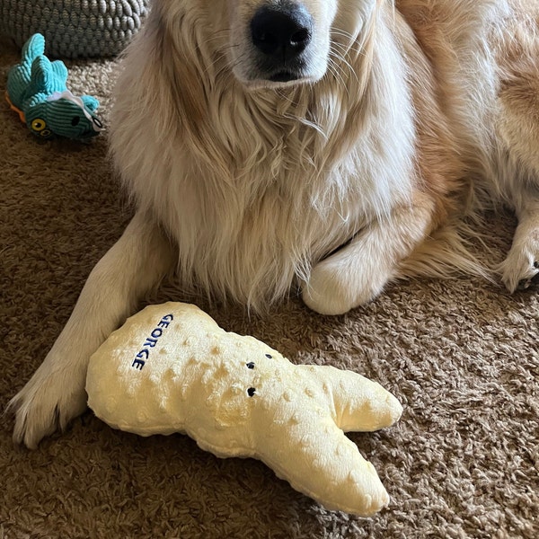 Personalized Dog Bone Pillow Toy, Personalized Name Bone Pillow, Puppy Gift Soft Bones, Completely Handmade Gift