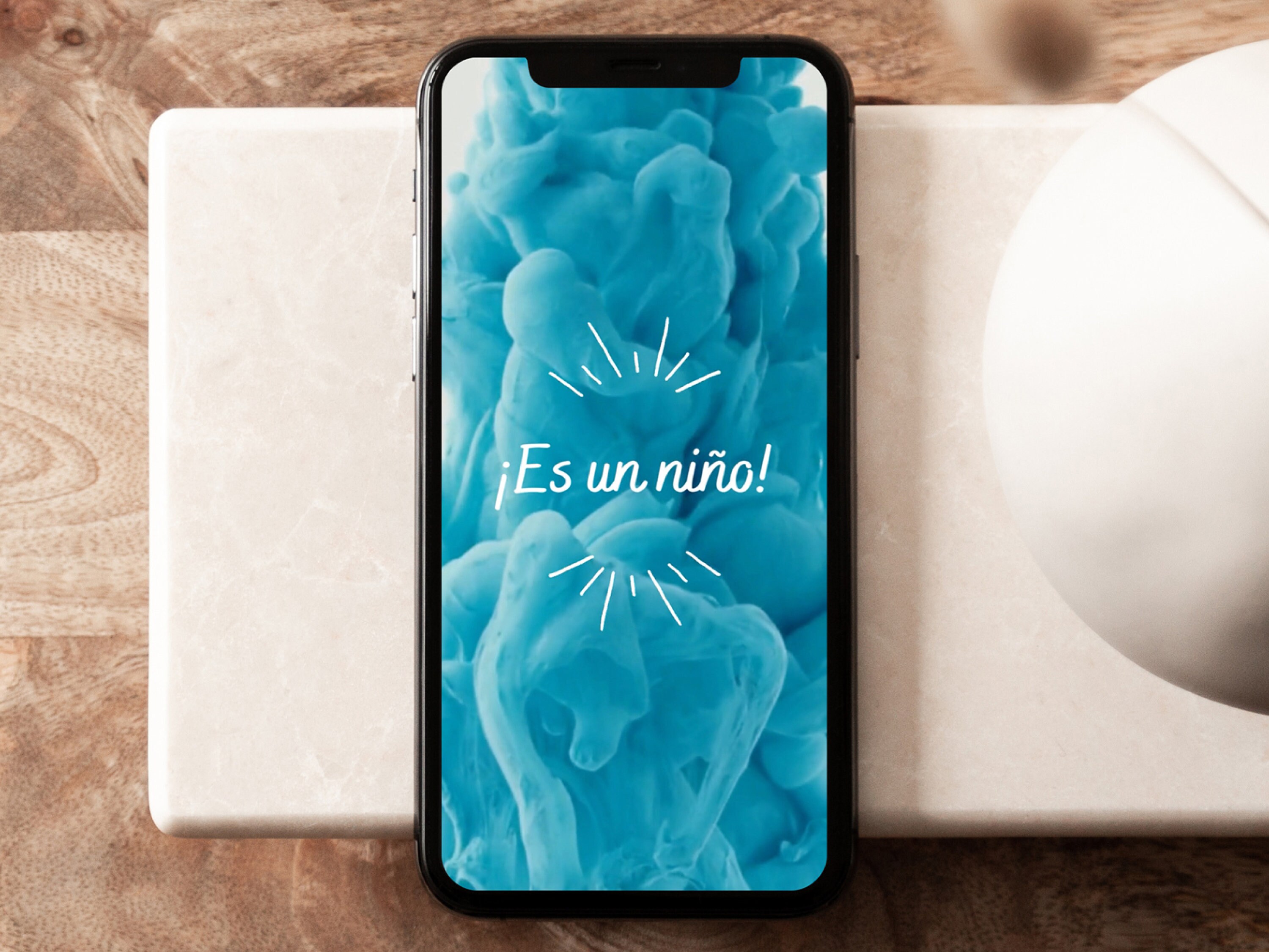 Vídeo de revelación de género de niño | Anuncio de embarazo digital | Anuncio de bebé en redes sociales para esposos, abuelos y amigos